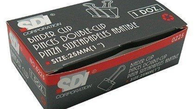 Binder clips sdi 25mm (12 pcs box)