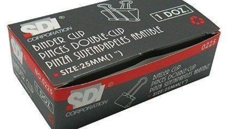 Binder clips sdi 25mm (12 pcs box), , medium image number null