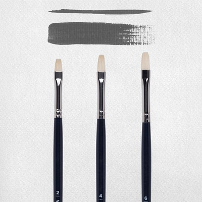 Van gogh oil & acrylic brush set  series 210 no. 2-4-6