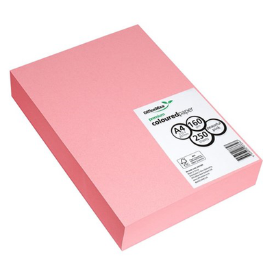 Carton paper a4 160grm 250sheets - pink