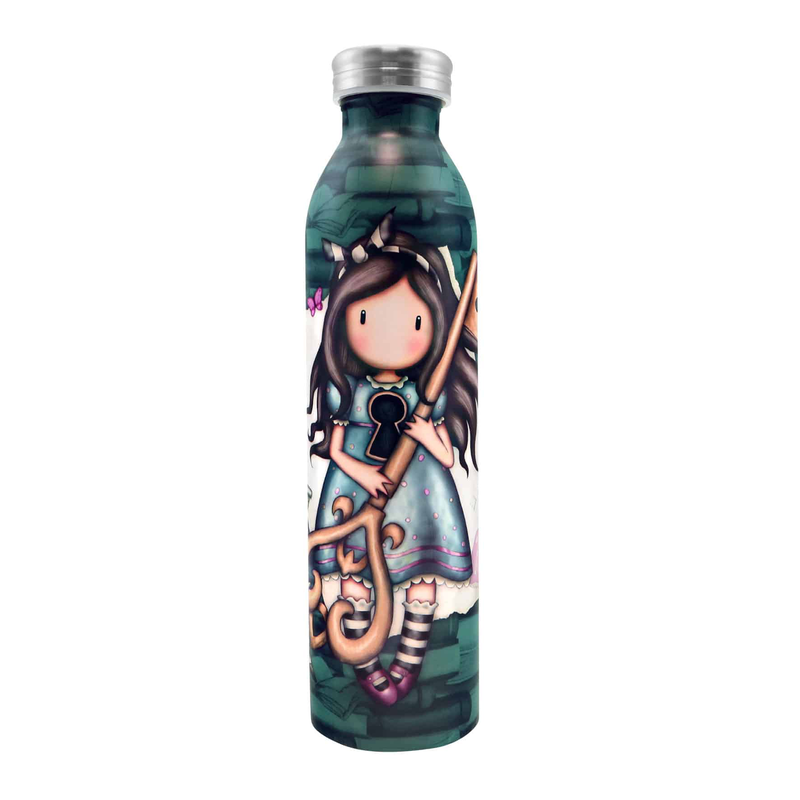 Gorjuss - insulated metal water bottle - curiosity, , medium image number null