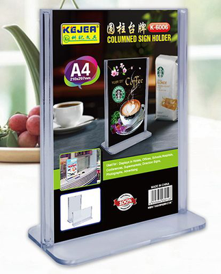 Acrylic display stand a4