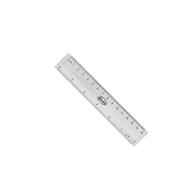 Ruler plastic 15cm