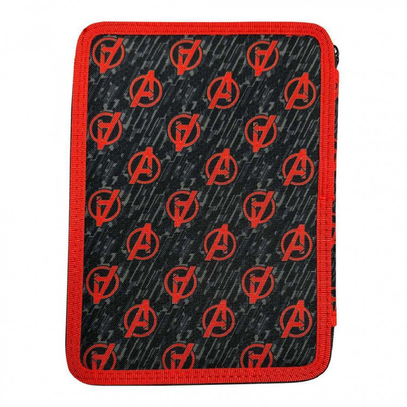 Pencil case double filled iron man avenger, , medium image number null