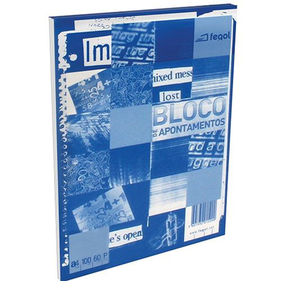 Note pad a7 80 sheets (160 pages)