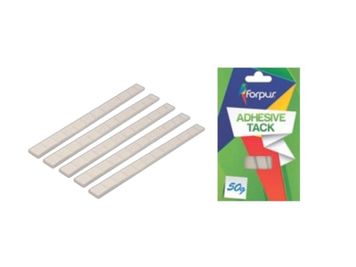 Adhesive tag 50g white