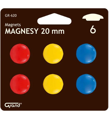 Magnets 20mm 6pcs