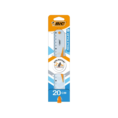 Bic regle - ruler 20cm