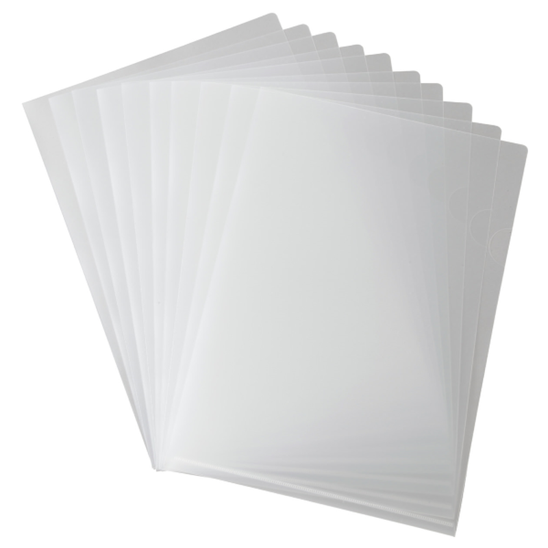 12pcs l shape hard folder 0.16mm, , medium image number null