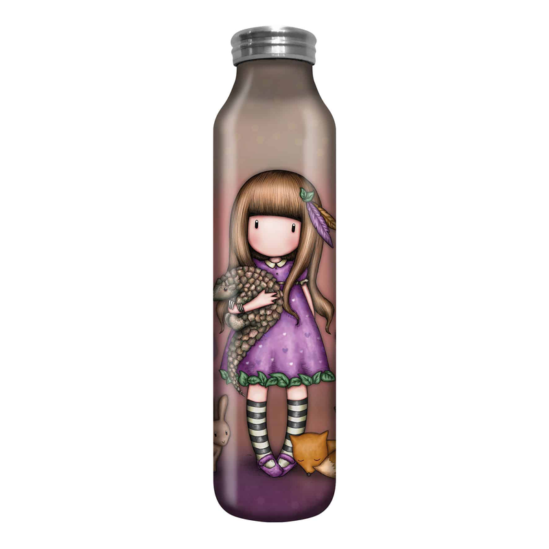 Gorjuss - insulated metal water bottle - be kind to all creatures, , medium image number null