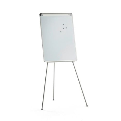 Magnetic whiteboard and flipchart stand