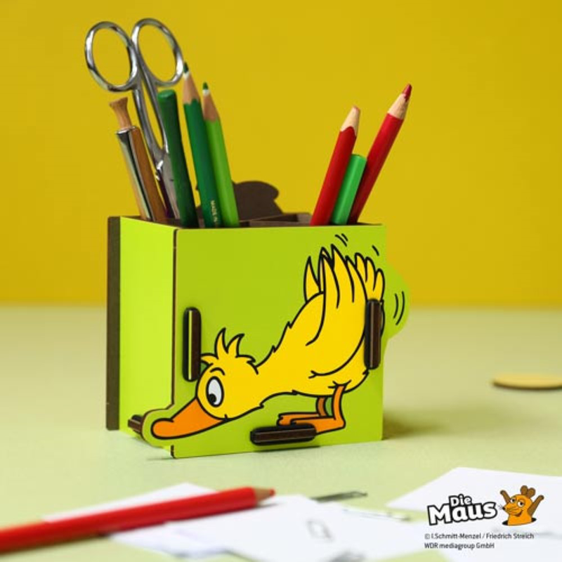 Werkhaus the mouse - pencil box duck, , medium image number null