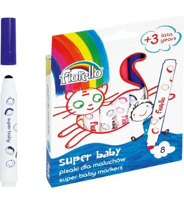 Super baby markers fiorello– 8 colors