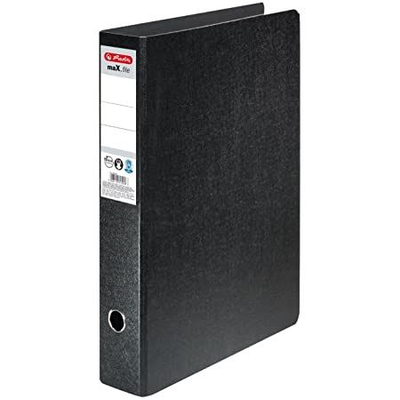 Lever arch file a3 upright pvc black premier