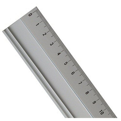 Ruler aluminum 15cm