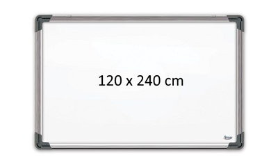 Whiteboard magnetic 120x240