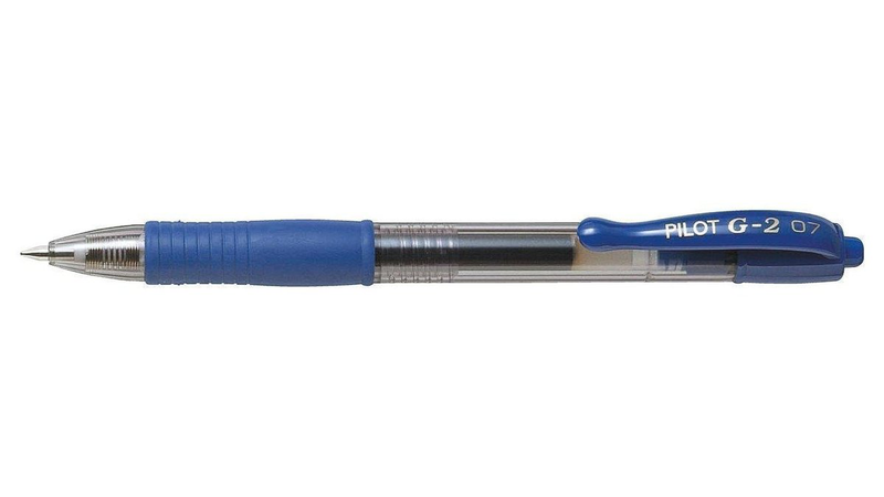 Pilot ball point pen gel g-2 07 blue, , medium image number null