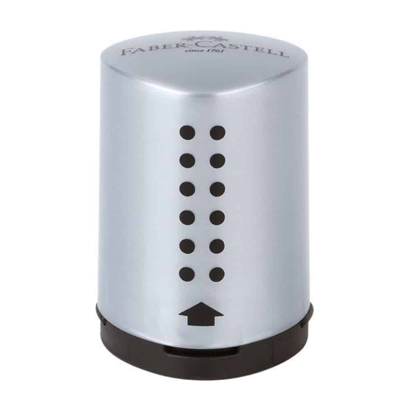 Faber castell – grip mini sharpener (silver), , medium image number null