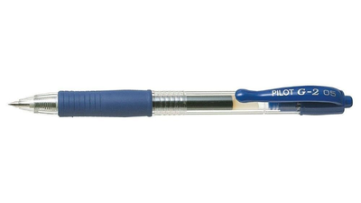 Pilot ball point pen gel g-2 05 blue