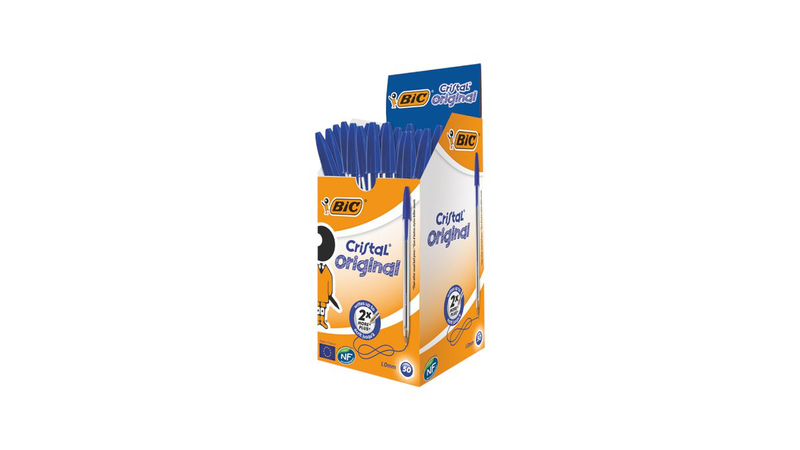 Bic ball pen blue cristal 50 pcs, , medium image number null