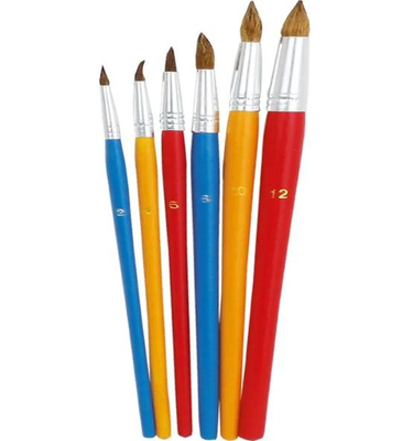 Aquarelle brush set fiorello 6pcs