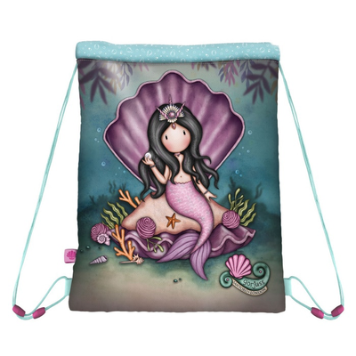 Gorjuss - drawstring bag - the world is your oyster