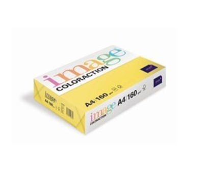 A4 carton paper 250 sheets 160grm - yellow canary