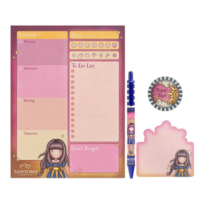 Gorjuss - planner stationery set - ray of light