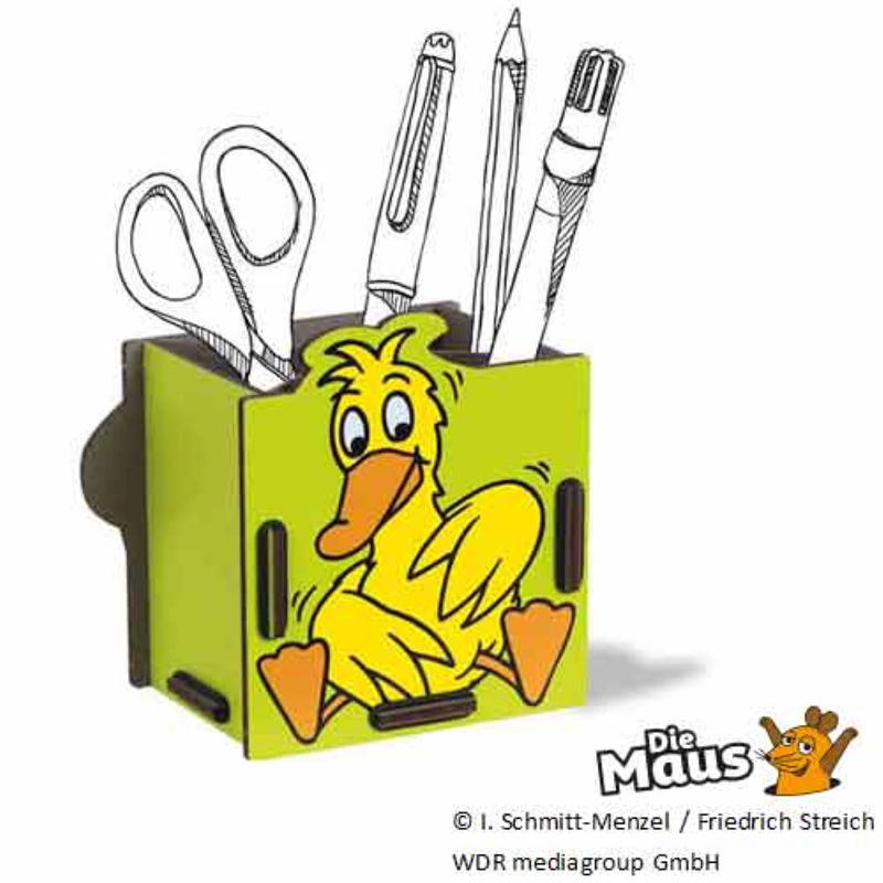 Werkhaus the mouse - pencil box duck, , medium image number null