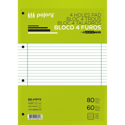 Refill pad a4 80 sheets (160 pages)