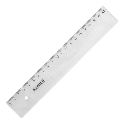 Plastic ruler 20cm