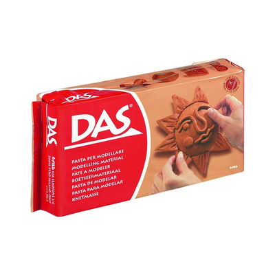 Das self hardening modelling clay 500g terracotta