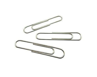 Paper clip 50mm silver 100pcs