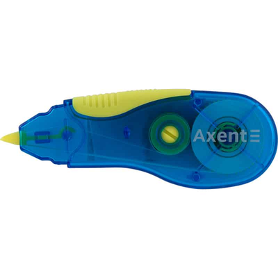 Correction tape 5mmx5m blue/yellow