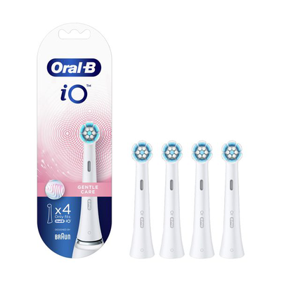 Io Gentle care ανταλλακτικές κεφαλές for ηλεκτρική οδοντόβουρτσα 4τμχ