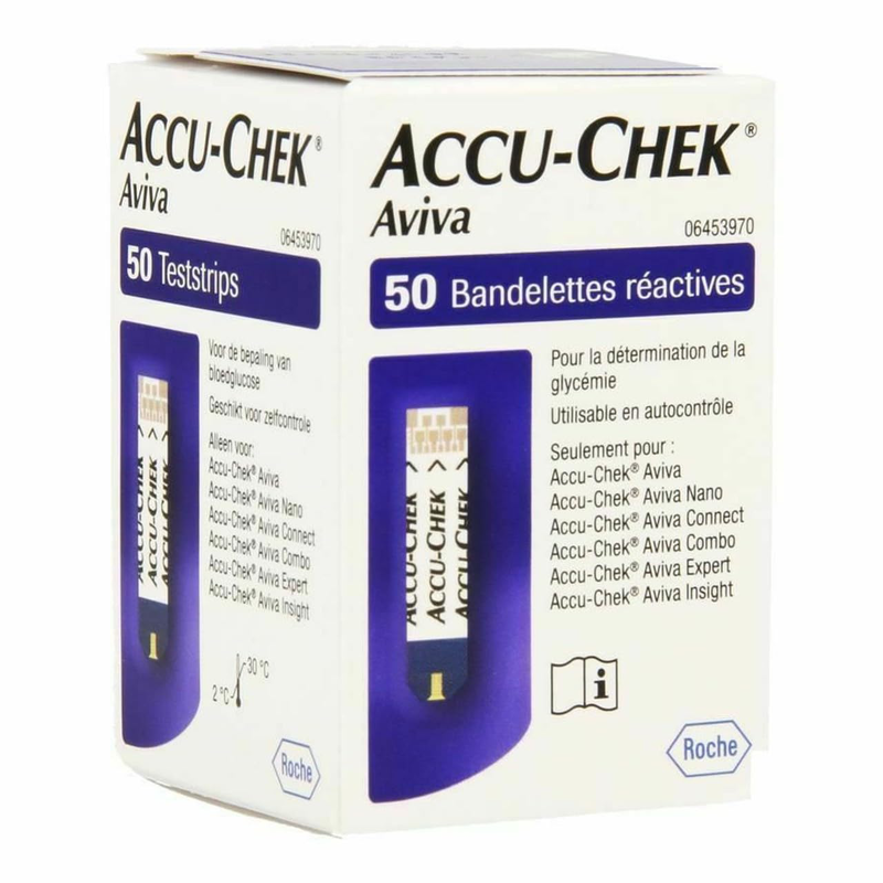 Accu-chek aviva testing stripes – 50 stripes, , medium image number null