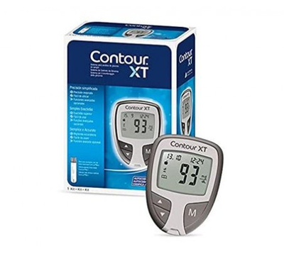 Bayer contour xt blood glucose meter