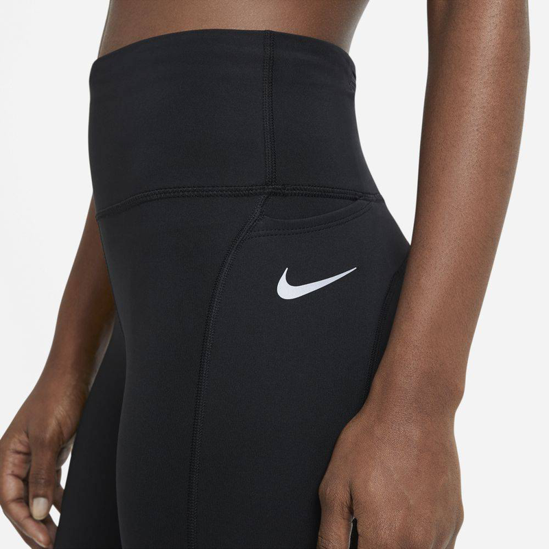 Womens fast crop running leggings image number null