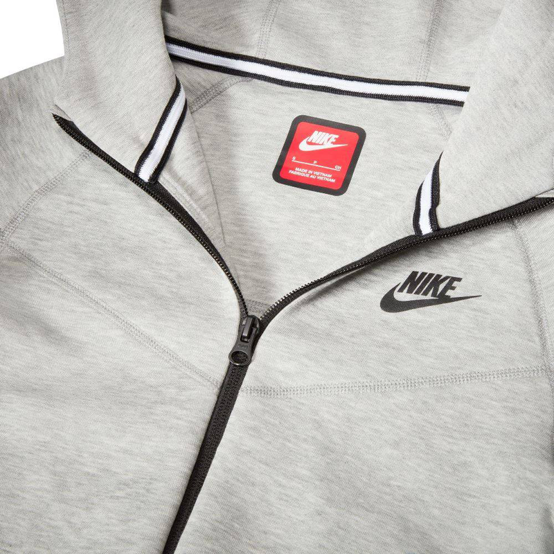 Boy nike sportswear tech fleece full-zip hoodie image number null