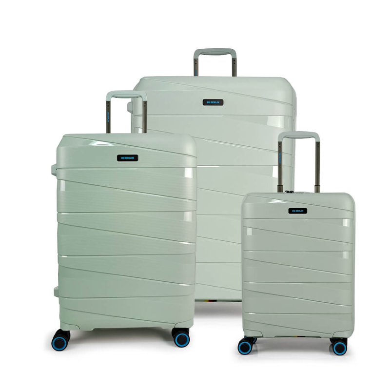 Bg berlin - ted set of 3 luggages (4 wheel) 55cm/20in, 66cm/24in, 76cm/28in suitcases image number null