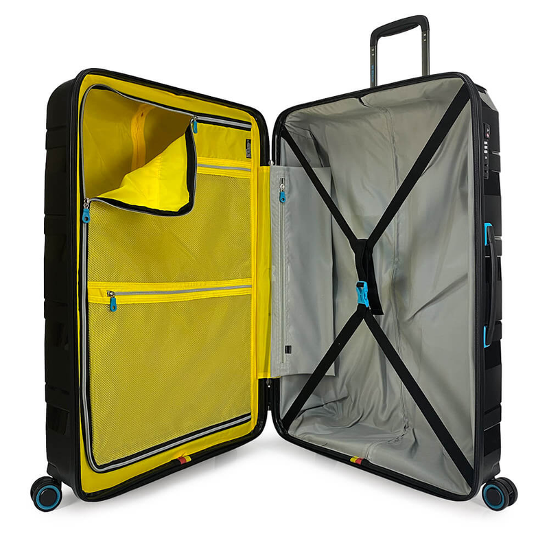 Bg berlin - ted set of 3 luggages (4 wheel) 55cm/20in, 66cm/24in, 76cm/28in suitcases image number null