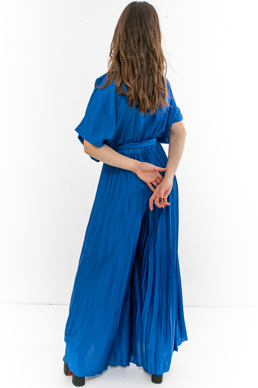 Pagoda jumpsuit blue image number null