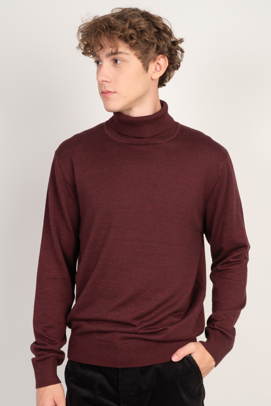 Rebase turtle neck knitwear image number null