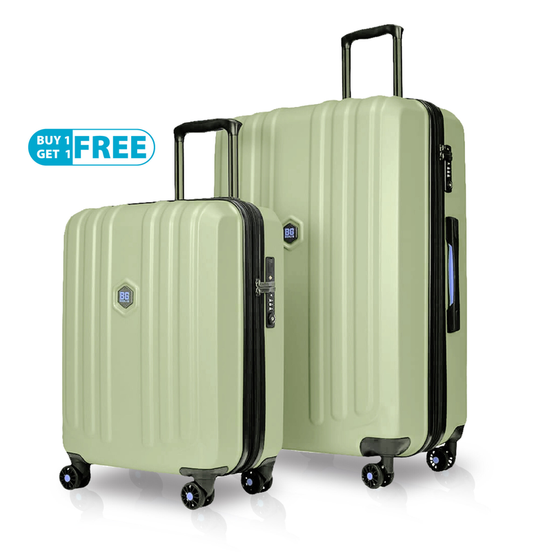 Bg berlin - enduro buy 1 get 1 free promo, set of 2 luggages, mint suitcases image number null