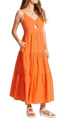 By the sea maxi dress