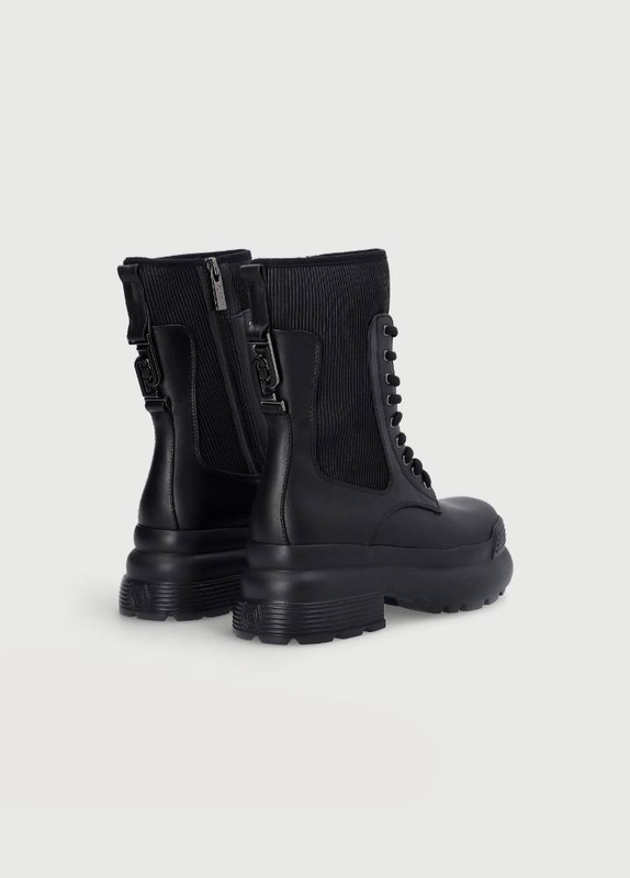 Amy 06 - combat boots with pleats image number null