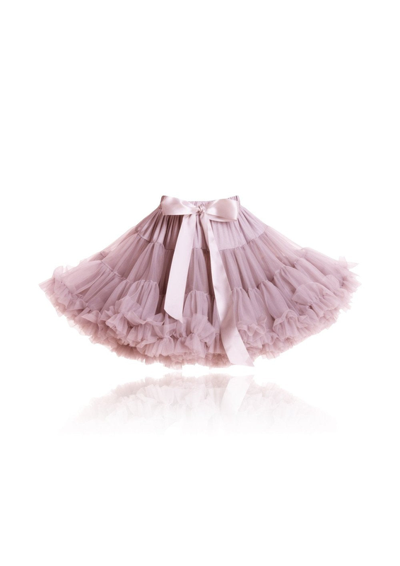 Dolly by le petit tom ® cat princess tutu pettiskirt dusty pink image number null