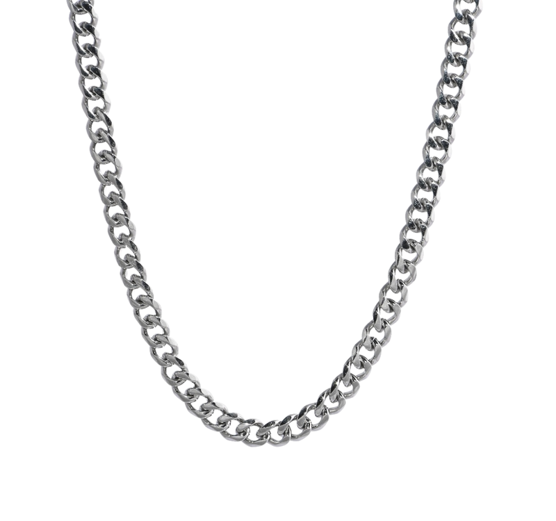 Unisex neck chain 60 cm in surgical steel, , medium image number null