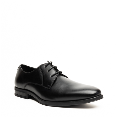 Southport men classic derby shoes in black
