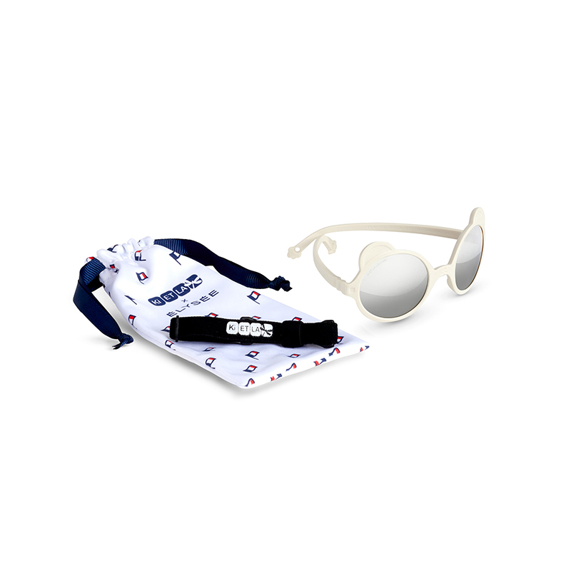 Kietla: ourson elysee sunglasses 0-1 years white, , medium image number null